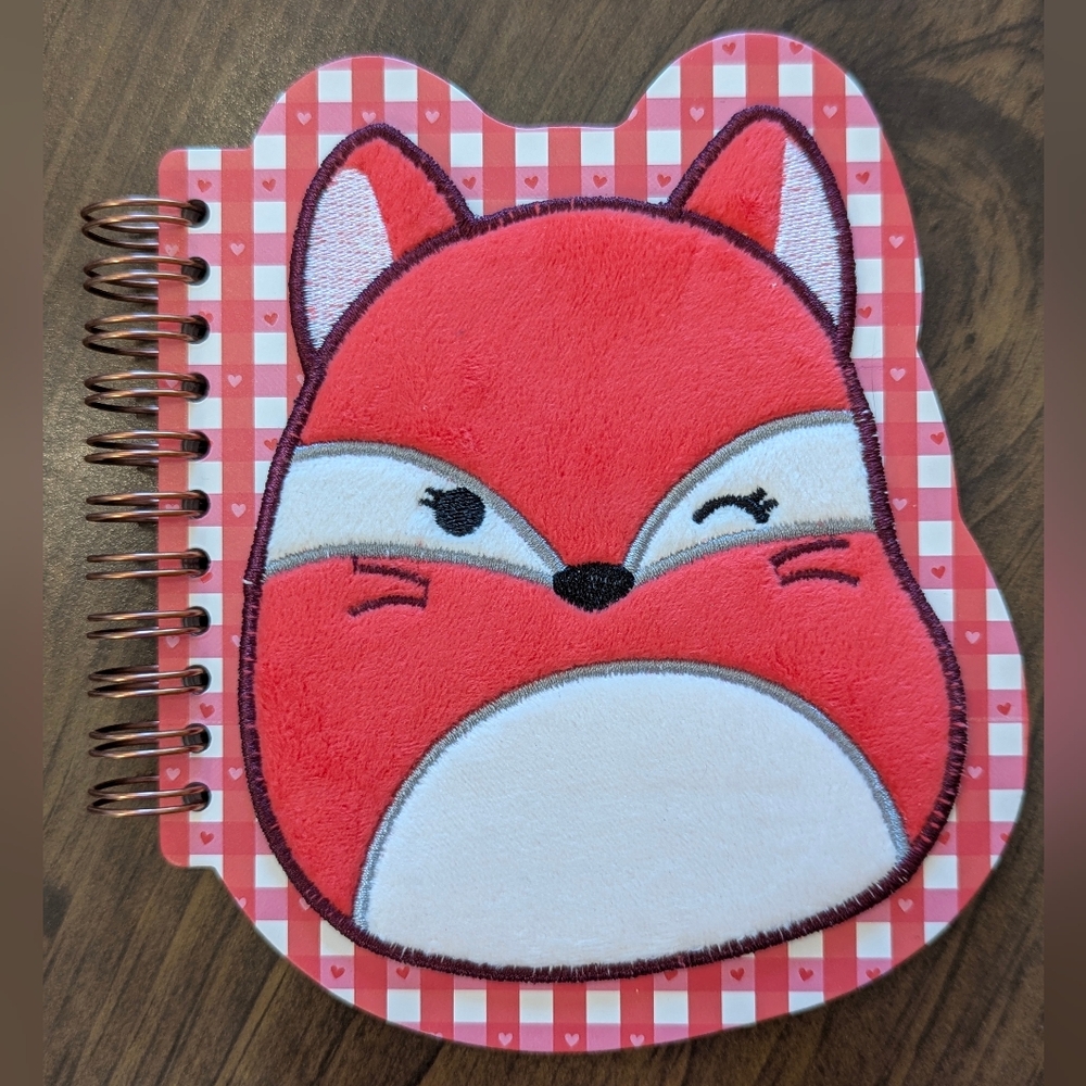 Squishmallow Fox Spiral Notebook
